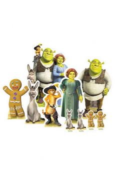 Décoration De Table 9 Figurines Shrek accessoire