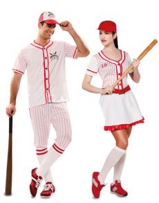 Couple Joueur De Baseball costume