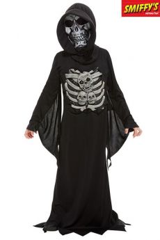 Déguisement Enfant Faucheuse Squelette Noir costume