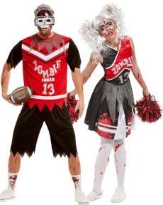 Couple Sport US Zombie costume