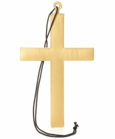 Collier croix de moine or accessoire