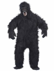 Déguisement gorille noir adulte costume