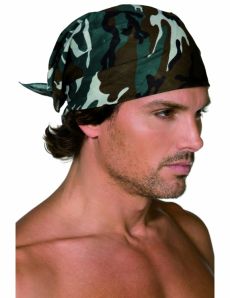 Bandana militaire camouflage adulte accessoire