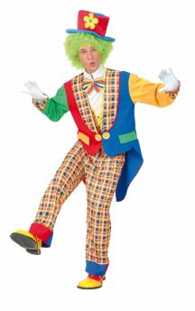 Déguisement clown de cirque homme costume