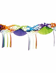 Guirlande papier multicolore accessoire