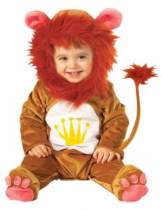 Déguisement lion bébé costume