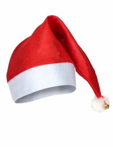 Bonnet de Noël avec grelot adulte accessoire