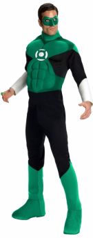 Déguisement luxe Green Lantern homme costume