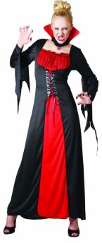 Déguisement vampire élégant femme Halloween costume