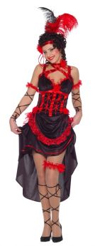 Déguisement cabaret french cancan sexy adulte femme costume