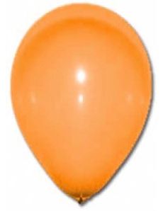 24 Ballons oranges 25 cm accessoire