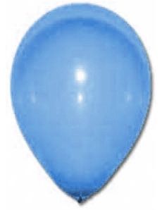 24 Ballons bleus foncés 25 cm accessoire
