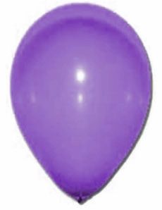 12 Ballons violets 28 cm accessoire