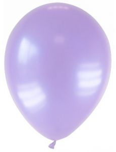 12 Ballons métallisés lavandes 28 cm accessoire