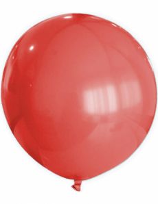 Ballon rouge 80 cm accessoire