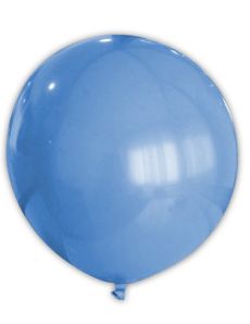 Ballon bleu 80 cm accessoire