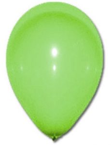 100 Ballons verts 27 cm accessoire