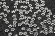 Perles effet goutte de pluie transparentes 80 g accessoire