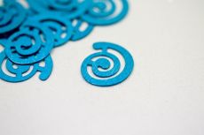 Confettis De Table Spirales Turquoises 10 Gr accessoire