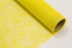 Chemin de table intissé jaune vif 29 cm x 10 m accessoire