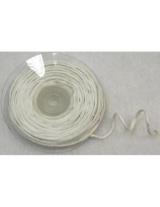 Rouleau de raphia avec fil métallique blanc 10 m accessoire