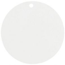 10 Marque-places en carton blancs 4,7 cm accessoire