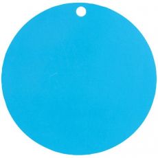 10 Marque-places en carton turquoises 4,7 cm accessoire