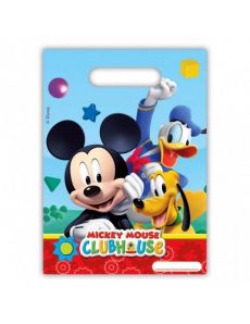 6 sacs plastique Mickey Mouse accessoire