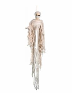 Décoration squelette momie 1 m Halloween accessoire