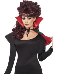 Mini cape vampire adulte Halloween accessoire