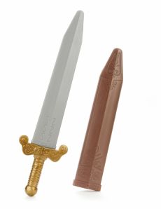 Epée de gladiateur en plastique 46 cm accessoire
