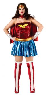 Déguisement Wonder Woman femme grande taille costume