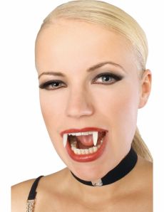 Dentier de vampire phosphorescent accessoire