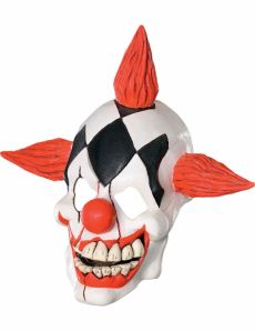 Masque clown rigoleur adulte accessoire