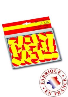 150 confettis de table drapeau Espagne accessoire