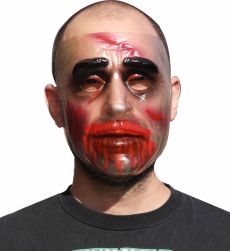 Masque transparent Halloween homme accessoire