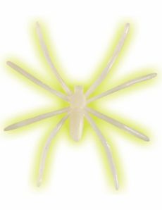 42 araignées phosphorescentes Halloween accessoire