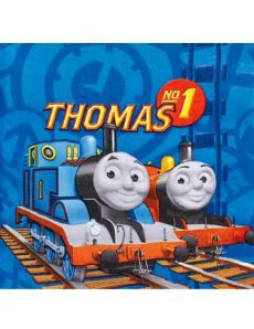 20 Serviettes en papier Thomas et ses amis 33 x 33 cm accessoire
