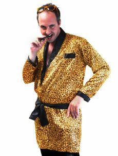Peignoir léopard homme costume