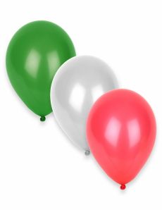 12 Ballons Supporter Italie 27 cm accessoire