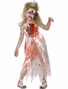 Déguisement zombie princesse fille Halloween costume