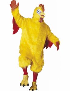 Déguisement mascotte poulet adulte costume
