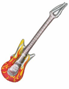 Guitare gonflable rock accessoire
