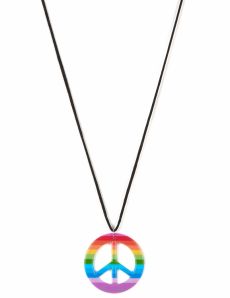 Collier hippie multicolore Adulte accessoire
