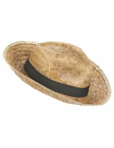 Chapeau Panama en paille adulte accessoire