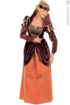 Costume Reine Médiévale costume