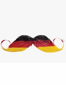 Moustache supporter Allemagne adulte accessoire