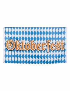 Bannière en tissu Oktoberfest 90 x 150 cm accessoire