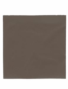 50 Serviettes chocolat 38 x 38 cm accessoire
