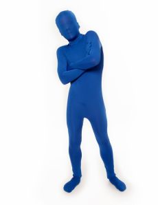 Déguisement combinaison bleue enfant Morphsuits costume